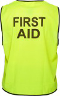 Picture of Stock Printed FIRST AID Day Vest