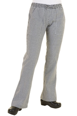Picture of Chef Works - WBAW - Women's Small Check Chef Pants