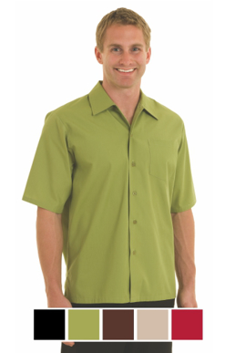 Picture of Chef Works - C100-LIM - Lime Café Shirt