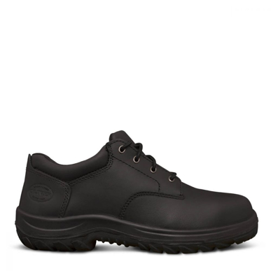 Picture of Oliver Boots-34-652-BLACK LACE UP DERBY SHOE