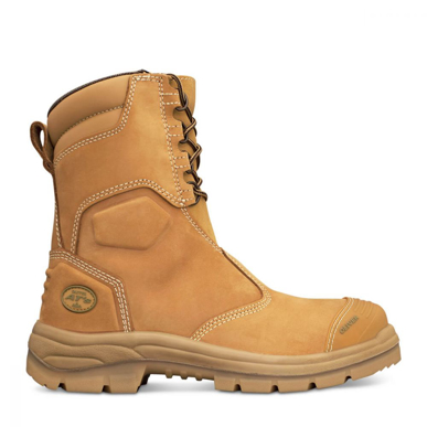 Picture of Oliver Boots-55-385-200MM HI-LEG WHEAT ZIP SIDED BOOT