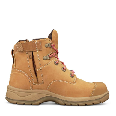 Picture of Oliver Boots-49-432Z-WOMEN'S WHEAT ZIP SIDED BOOT
