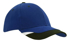 Picture of Headwear Stockist-4125-Brushed Heavy Cotton with Peak Inserts & Printed Trim