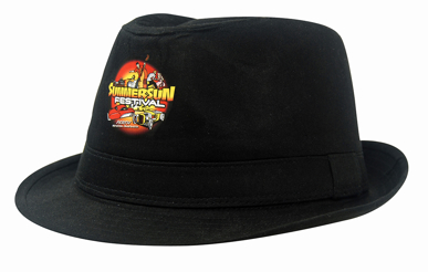 Picture of Headwear Stockist-4279-Fedora Cotton Twill Hat