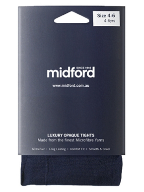Picture of Midford Uniforms-TIG900-GIRLS MICROFIBRE TIGHTS(T900G)