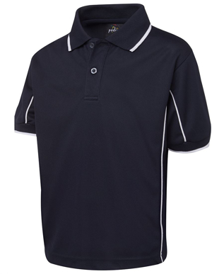 Picture of JBs Wear-7PIPS-PODIUM KIDS S/S PIPING POLO