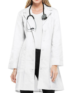 Picture of Cherokee-CH-2410-Cherokee Womens Two Pocket 36 Inches Long Medical Lab Coat