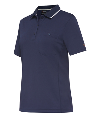 Picture of King Gee-K44740-Workcool Hyperfreeze Polo S/S Womens