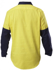 Picture of Hardyakka-Y07984-HI VIS 2TONE COTTON DRILL CLOSED FRONT SHIRT LONG SLEEVE