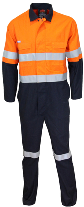 Picture of DNC Workwear-3481-DNC Inherent Fr Ppe2 2 Tone Day/Night Coveralls