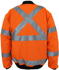 Picture of DNC Workwear Hi Vis "X" Back Flying Jacket Biomotion Tape (3763)