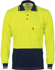 Picture of DNC Workwear Hi Vis Cool Breathe Long Sleeve Polo Shirt (3813)