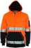 Picture of DNC Workwear Hi Vis Full Zip Super Fleece Hoodie - CSR Reflective Tape (3788)