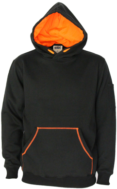 Picture of DNC Workwear-5423-Kangaroo Pocket Super Brushed Fleece Hoodie