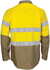 Picture of DNC Workwear Hi Vis Taped Lightweight Cool Breeze Vertical Vented Shirt With Gusset Sleeves - Generic Tape (3784)