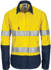 Picture of DNC Workwear Ladies Hi Vis Cool Breeze Long Sleeve Shirt - CSR Reflective Tape (3786)