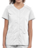Picture of Cherokee Scrubs-CH-WW622-Cherokee Workwear Revolution Women's Snap Front V-Neck Top