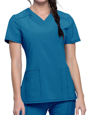 Picture of Cherokee Scrubs-CH-CK865-Cherokee Infinity Women's Contemporary Fit V-Neck Top
