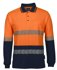 Picture of JB's Wear-6HLST-HI VIS L/S SEGMENTED TAPE POLO