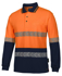 Picture of JB's Wear-6HLST-HI VIS L/S SEGMENTED TAPE POLO