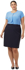 Picture of NNT Uniforms-CAT2NJ-NAV-Pleat Skirt