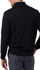 Picture of NNT Uniforms-CATE37-BLA-Long Sleeve Zip Neck Jumper