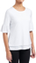 Picture of NNT Uniforms-CATUA6-WHP-Short sleeve ruffle sleeve top