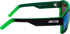 Picture of Unit Workwear Matte Black Dip Green Vault Polarised Sunglasses (209130028)