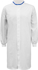 Picture of NCC Apparel Unisex Long Sleeve Food Industry Long Length Dustcoat With Mandarin Collar (WJ3020)