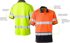 Picture of Bisley Workwear Taped Hi Vis Polyester Mesh Polo (BK1219T)