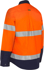 Picture of Bisley Workwear Womens Taped Hi Vis Maternity Drill Shirt (BLM6456T)