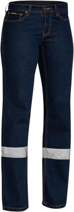 Picture of Bisley Workwear Womens Taped Stretch Jean (BPL6712T)