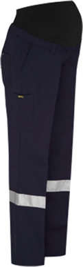 Picture of Bisley Workwear Womens Taped Maternity Drill Work Pants (BPLM6009T)