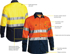 Picture of Bisley Workwear Taped Hi Vis Drill Shirt (BT6456)