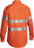Picture of Bisley Workwear Taped Hi Vis Closed Front Drill Shirt (BTC6482)