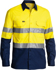 Picture of Bisley Workwear Taped Hi Vis Ripstop Shirt (BS6415T)