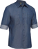 Picture of Bisley Workwear Mens Long Sleeve Denim Work Shirt (BS6602)