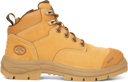 Picture of Oliver Boots 130mm Zip Sided Boot - Wheat (55-330Z)