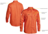 Picture of Bisley Workwear Hi Vis Drill Shirt (BS6339)