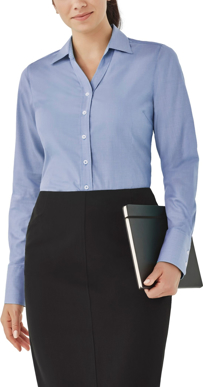 Picture of Biz Corporates Womens Hudson Long Sleeve Shirt (40310)