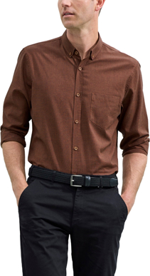 Picture of Biz Collections Mens Soul Long Sleeve Shirt (S421ML)