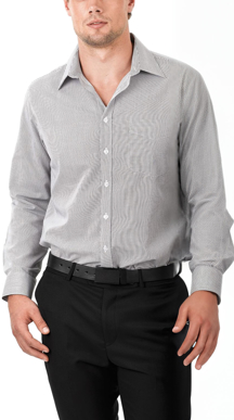 Picture of Identitee Mens Sussex Long Sleeve Shirt (W37)