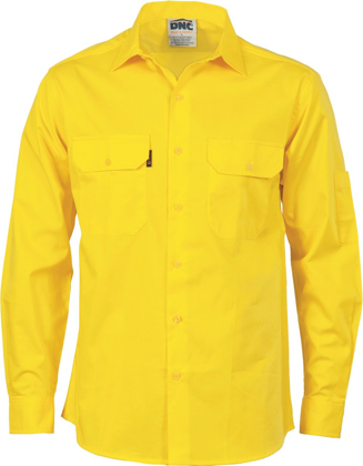 Picture of DNC Workwear Cool Breeze Work Long Sleeve Shirt (3208)