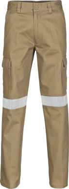 Picture of DNC Workwear Taped Cotton Drill Cargo Pants - 3M Reflective Tape (3319)
