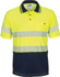 Picture of DNC Workwear Hi Vis Segment Taped Short Sleeve Polo - Polyester Cotton (3517)
