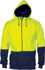 Picture of DNC Workwear Hi Vis Contrast Piping Fleece Hoodie (3728)