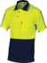 Picture of DNC Workwear Hi Vis Cool Breathe Stripe Short Sleeve Polo (3755)