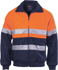 Picture of DNC Workwear Hi Vis Taped Bluey Bomber Jacket - CSR Reflective Tape (3859)