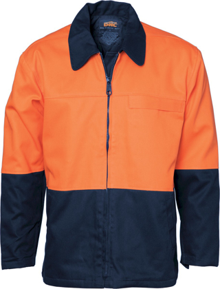 Picture of DNC Workwear Hi Vis Protector Drill Jacket (3868)