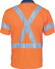 Picture of DNC Workwear Hi Vis Taped Day/Night Cool Breathe Polo Shirt With Cross Back Reflective Tape (3912)